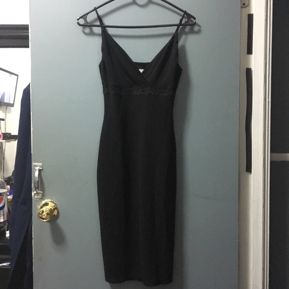 Guess Dresses & Skirts - Guess sexy black slip dress size small